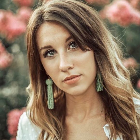 Bright Green Beaded Tassel Statement Earrings - Picture 3 of 3